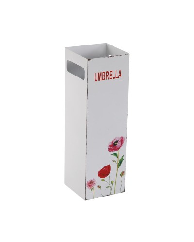 Versa Red Umbrella Stand | Space-Saving | Modern Design | Height 49 cm
